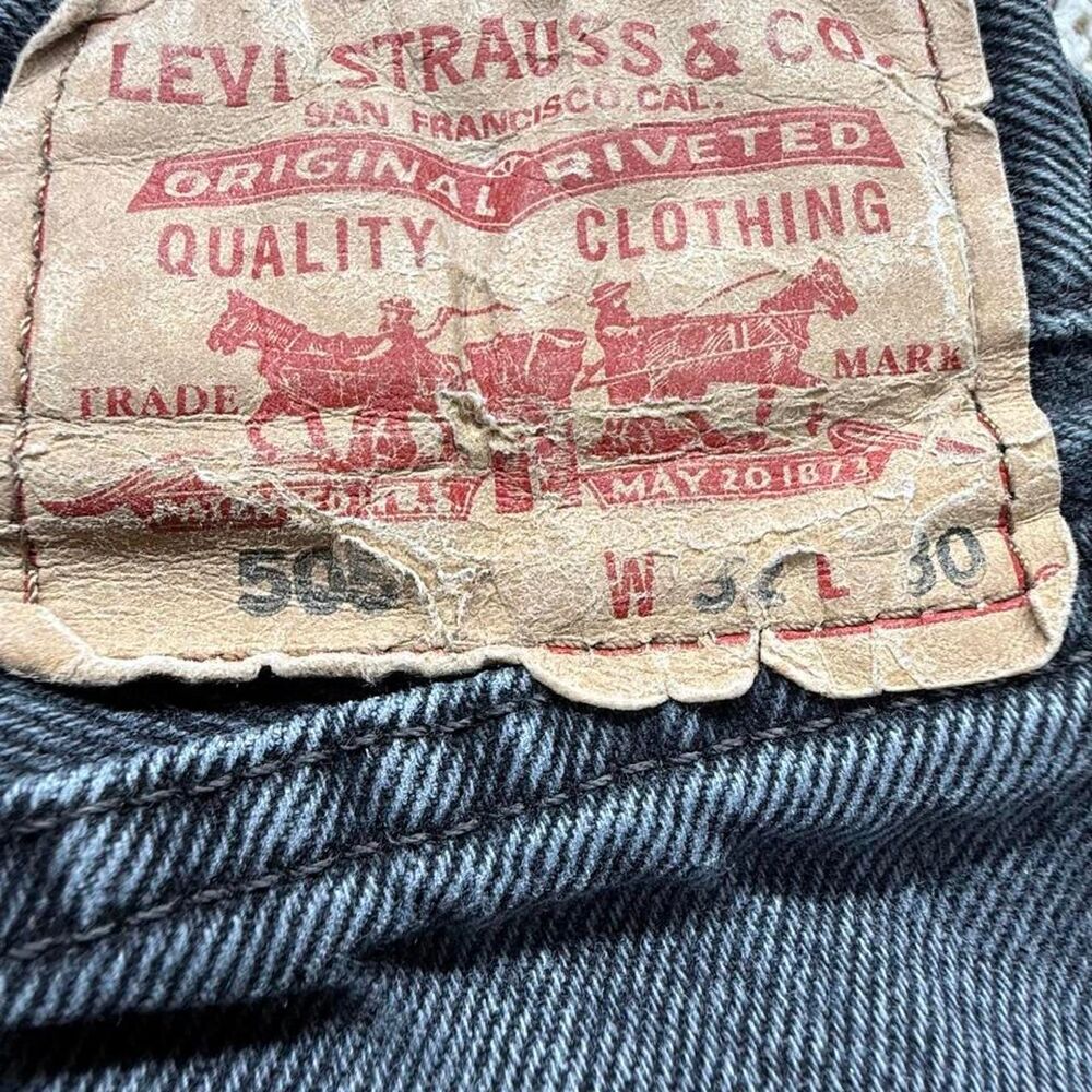 Levi-s Men's Black Jeans - Picture 5 of 6